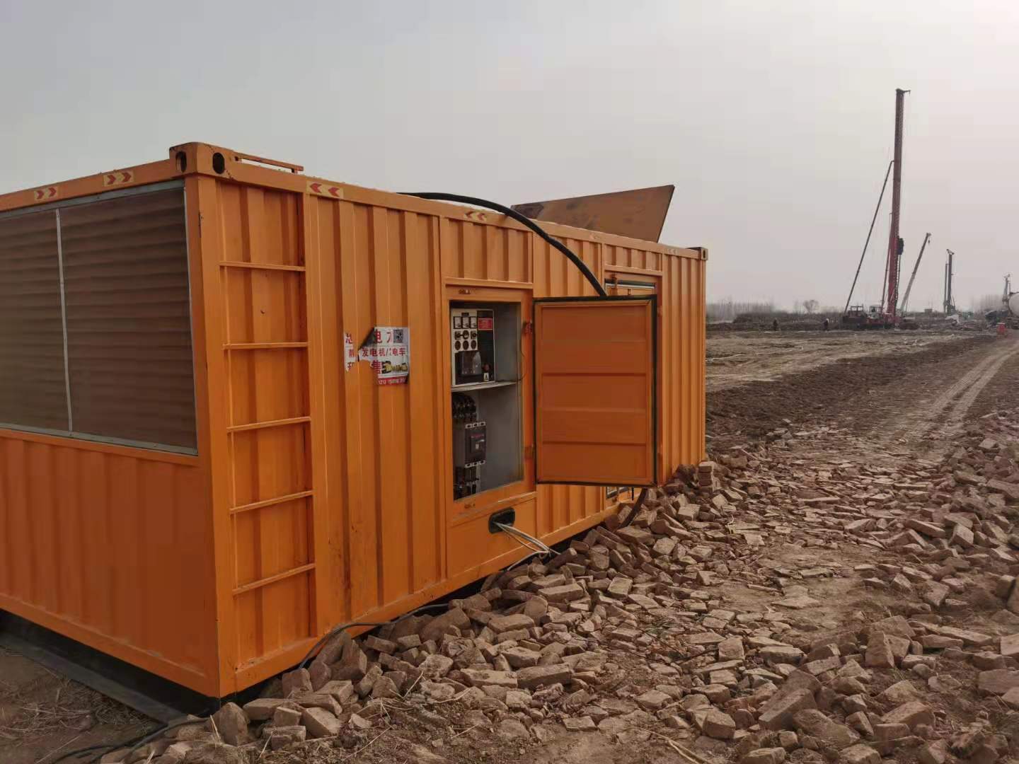 赤壁发电车租赁-柴油发电机组的安装须知